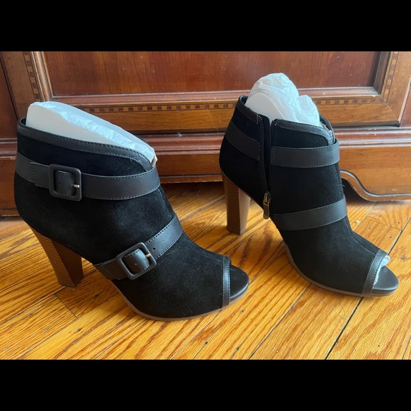 LOFT Peep Toe Booties - Picture 5 of 9